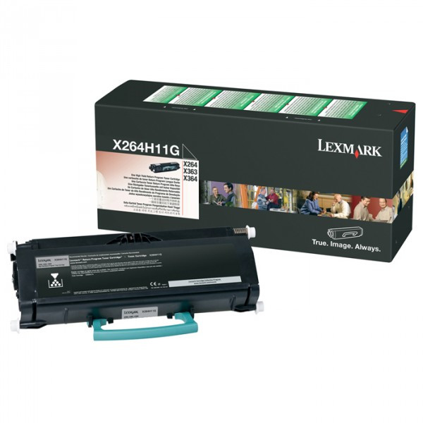 Lexmark X264H11G toner haute capacité (d'origine) - noir 037060 - 1