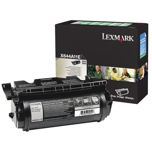 Lexmark X644A11E toner (d'origine) - noir 034750 - 1