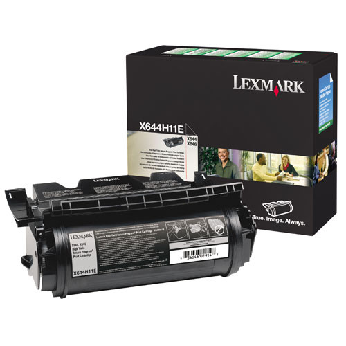 Lexmark X644H11E toner haute capacité (d'origine) - noir 034755 - 1