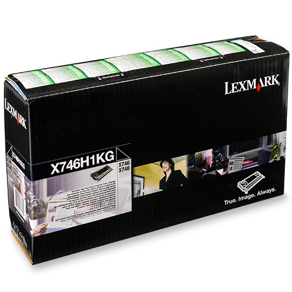Lexmark X746H1KG toner (d'origine) - noir 037214 - 1