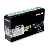 Lexmark X748H1YG toner haute capacité (d'origine) - jaune 037220