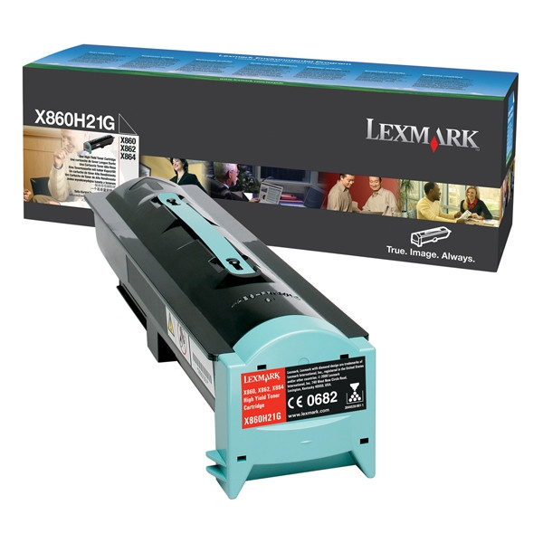 Lexmark X860H21G toner (d'origine) - noir 037104 - 1