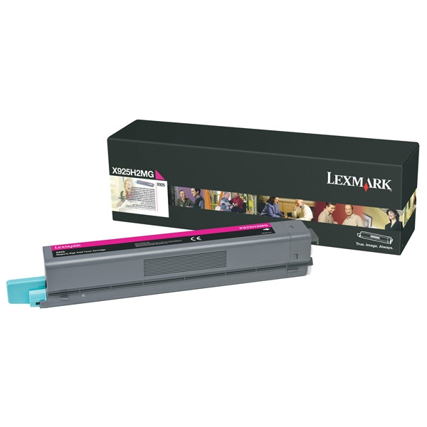 Lexmark X925H2MG toner magenta (d'origine) 037132 - 1