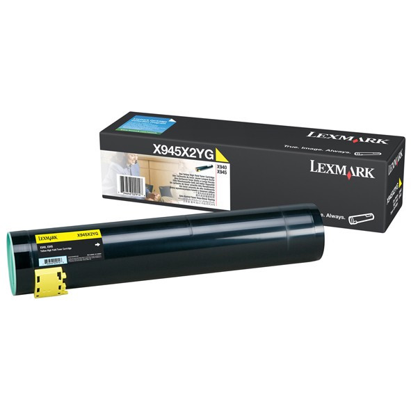 Lexmark X945X2YG toner jaune (d'origine) 033906 - 1