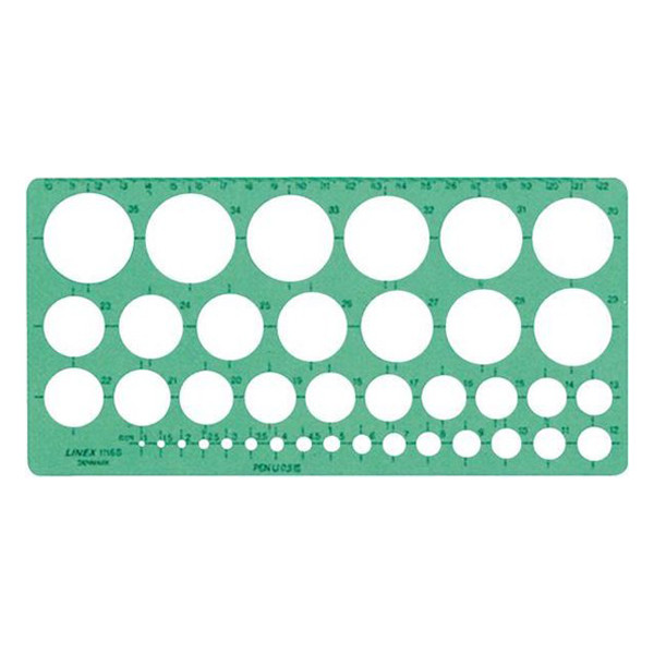 Linex 1116s gabarit cercles 224529 - 1