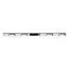 Linex règle pour tableau (100 cm) - noir 224525 - 1