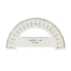 Linex rapporteur d'angle 100 mm à 180 degrés transparent 224519 - 1