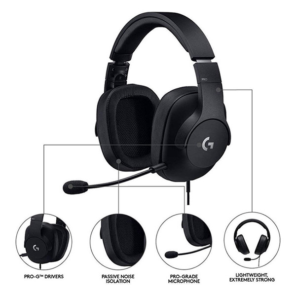 Logitech G Pro X casque gaming 828167 - 7