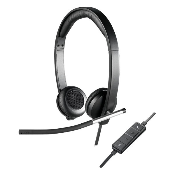 Logitech H650e casque stéréo filaire 828079 - 1