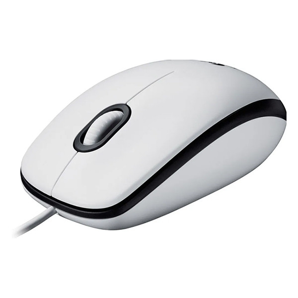 Logitech M100 souris filaire - blanc 828105 - 2