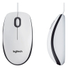Logitech M100 souris filaire - blanc 828105 - 4