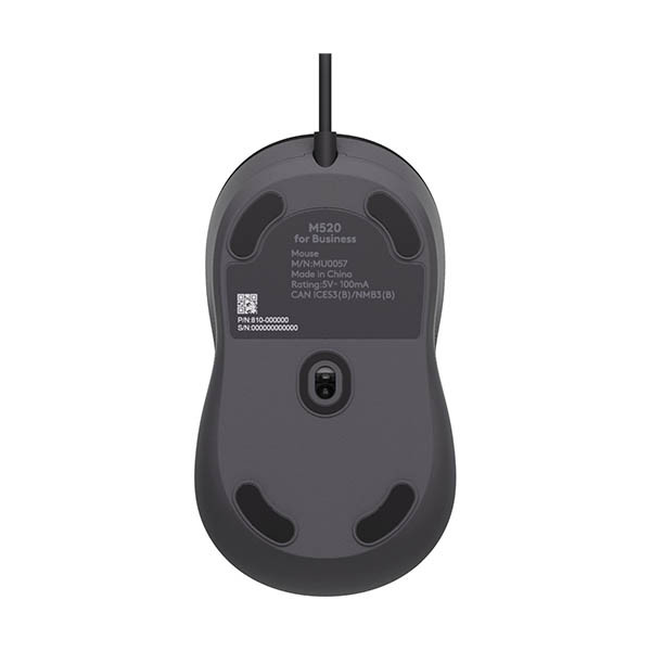 Logitech Signature M520 Business souris filaire 828545 - 3
