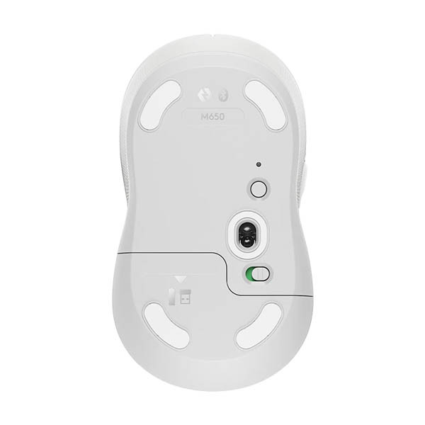 Logitech Signature M650 souris sans fil - blanc 828888 - 4