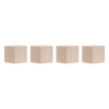 Magnetoplan Wood Series aimants en forme de cube 20 x 20 x 20 mm (4 pièces) 423368 - 1