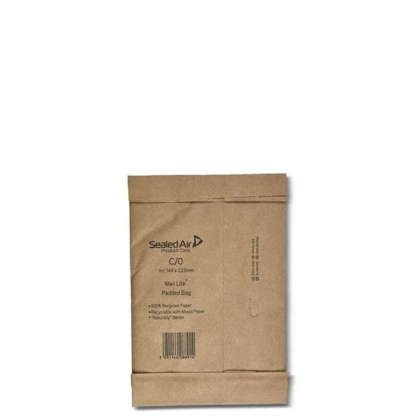 Mail Lite enveloppe matelassée autocollante 149 x 222 mm - marron (100 pièces) 280092 - 1