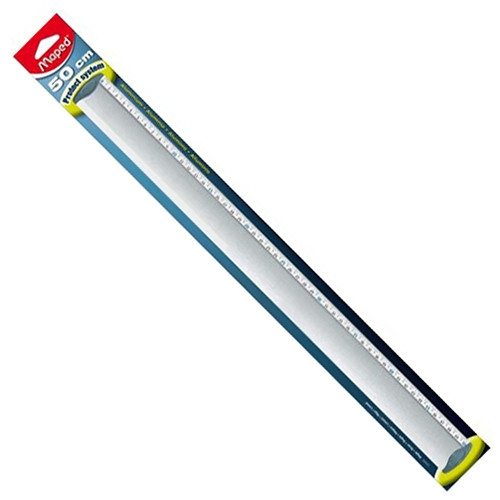 Maped règle en aluminium 50 cm 248002 - 1
