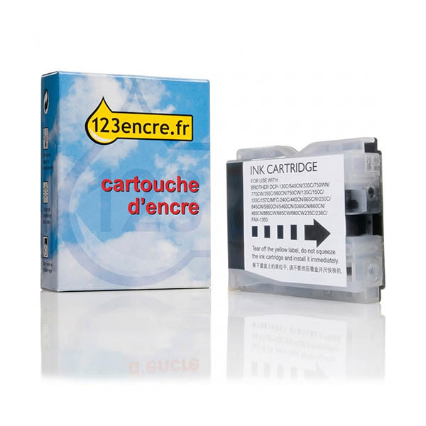 Marque 123encre remplace Brother LC-1000BK cartouche d'encre noire 028441 - 1