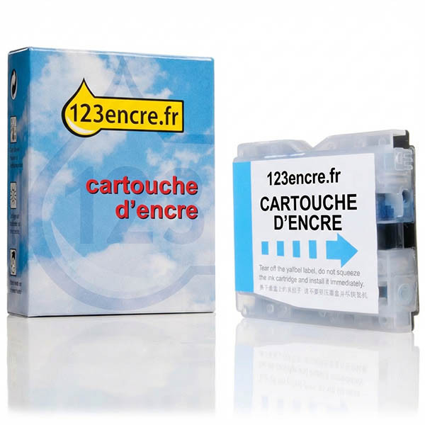Marque 123encre remplace Brother LC-1000C cartouche d'encre cyan 028451 - 1