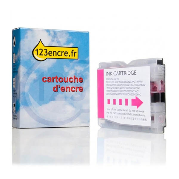 Marque 123encre remplace Brother LC-1000M cartouche d'encre magenta 028461 - 1