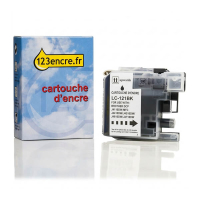 Marque 123encre remplace Brother LC-121BK cartouche d'encre- noir