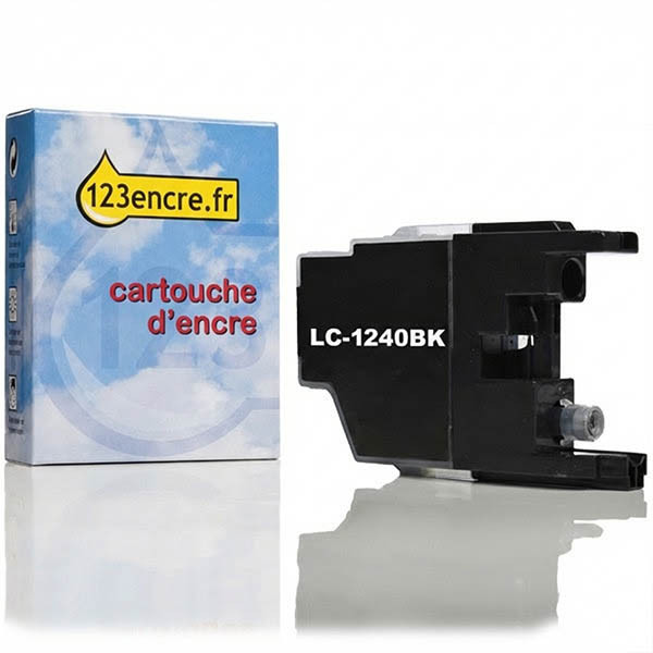 Marque 123encre remplace Brother LC-1240BK cartouche d'encre- noir 029041 - 1