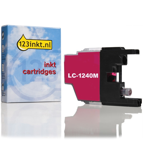 Marque 123encre remplace Brother LC-1240M cartouche d'encre- magenta 029049 - 1