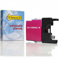Marque 123encre remplace Brother LC-1280XLM cartouche d'encre haute capacité- magenta