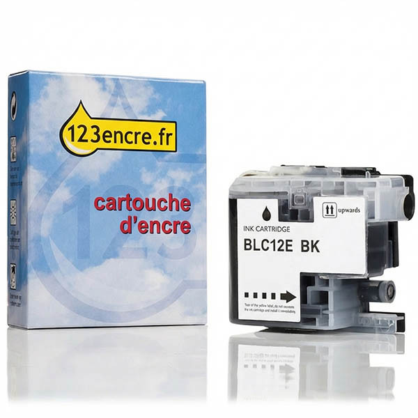 Marque 123encre remplace Brother LC-12EBK cartouche d'encre- noir 028935 - 1