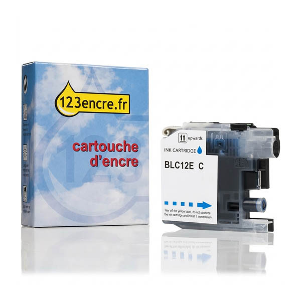 Marque 123encre remplace Brother LC-12EC cartouche d'encre- cyan 028937 - 1
