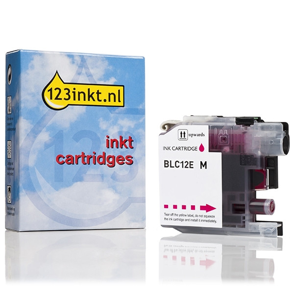 Marque 123encre remplace Brother LC-12EM cartouche d'encre- magenta 028939 - 1