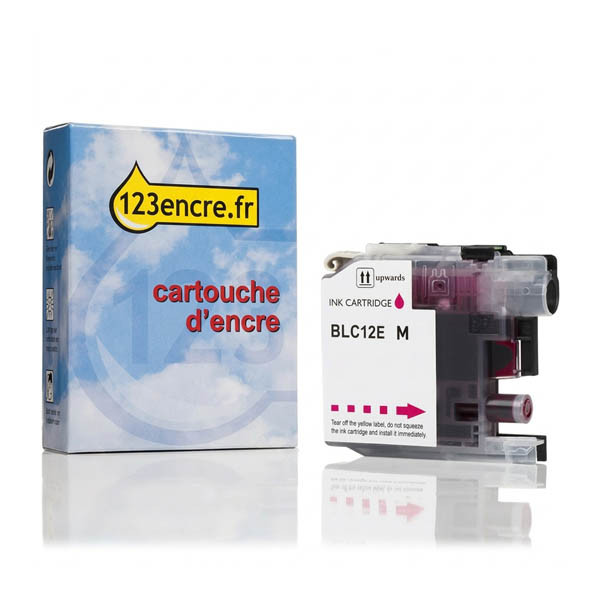 Marque 123encre remplace Brother LC-12EM cartouche d'encre- magenta 028939 - 1