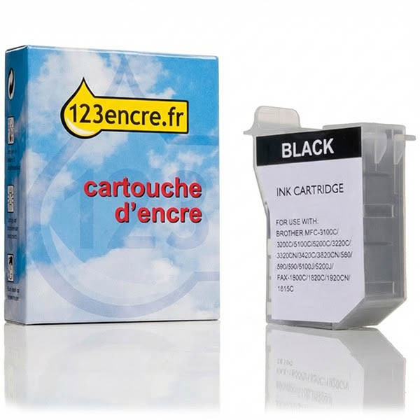 Marque 123encre remplace Brother LC-21BK / LC-600BK noire compatible 028951 - 1