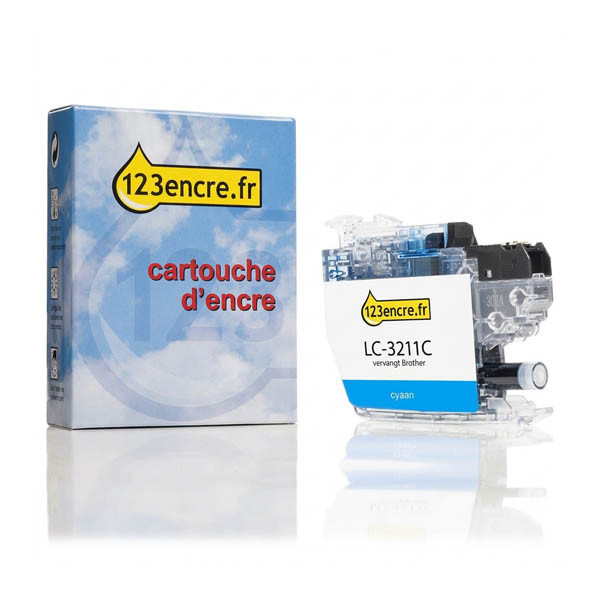 Marque 123encre remplace Brother LC-3211C cartouche d'encre - cyan 028481 - 1