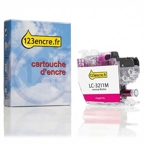 Marque 123encre remplace Brother LC-3211M cartouche d'encre - magenta 028483 - 1