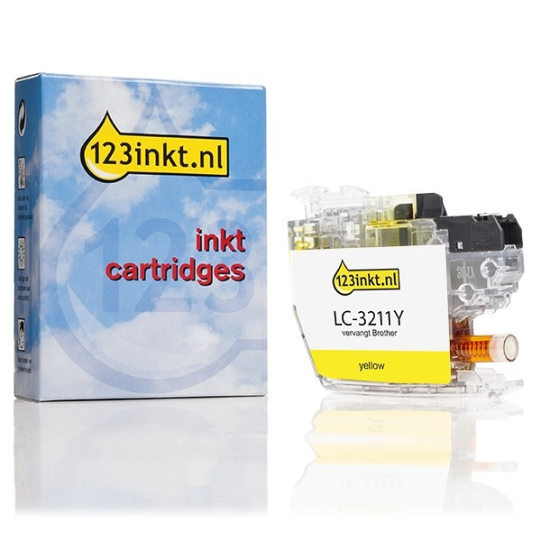 Marque 123encre remplace Brother LC-3211Y cartouche d'encre - jaune 028485 - 1
