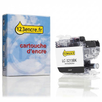 Marque 123encre remplace Brother LC-3213BK cartouche d'encre haute capacité- noir