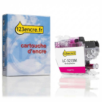 Marque 123encre remplace Brother LC-3213M cartouche d'encre haute capacité- magenta