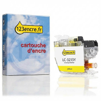 Marque 123encre remplace Brother LC-3213Y cartouche d'encre haute capacité- jaune