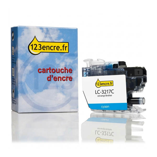Marque 123encre remplace Brother LC-3217C cartouche d'encre- cyan 028903 - 1