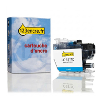 Marque 123encre remplace Brother LC-3217C cartouche d'encre- cyan