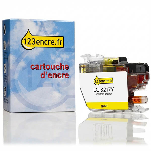 Marque 123encre remplace Brother LC-3217Y cartouche d'encre- jaune 028907 - 1
