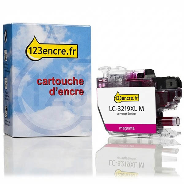 Marque 123encre remplace Brother LC-3219XL M cartouche d'encre haute capacité - magenta 028913 - 1