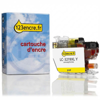 Marque 123encre remplace Brother LC-3219XL Y cartouche d'encre haute capacité - jaune