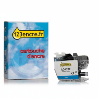 Marque 123encre remplace Brother LC-422C cartouche d'encre- cyan