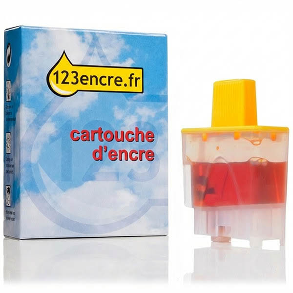 Marque 123encre remplace Brother LC-900Y cartouche d'encre- jaune 028356 - 1