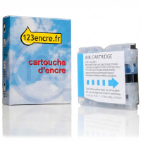 Marque 123encre remplace Brother LC-970C cartouche d'encre- cyan