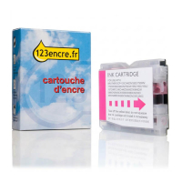 Marque 123encre remplace Brother LC-970M cartouche d'encre- magenta
