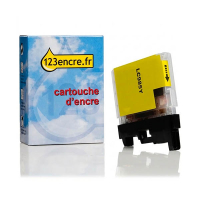 Marque 123encre remplace Brother LC-985Y cartouche d'encre- jaune