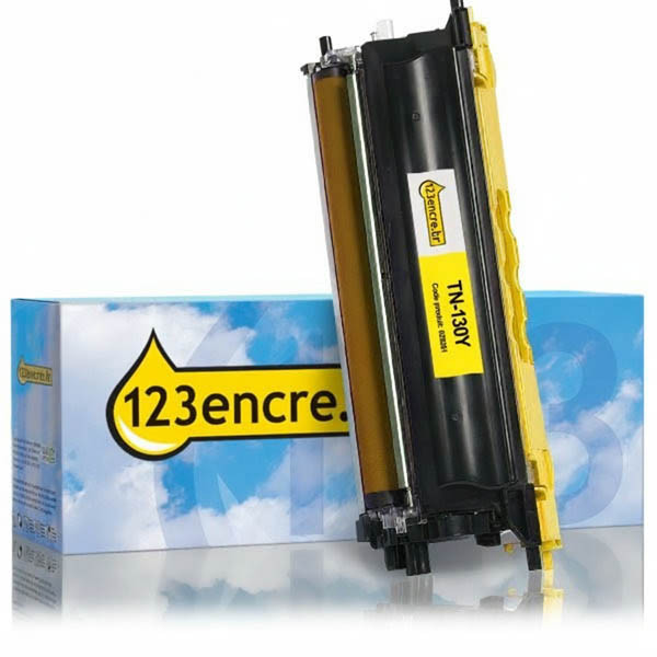 Marque 123encre remplace Brother TN-130Y toner- jaune 029261 - 2