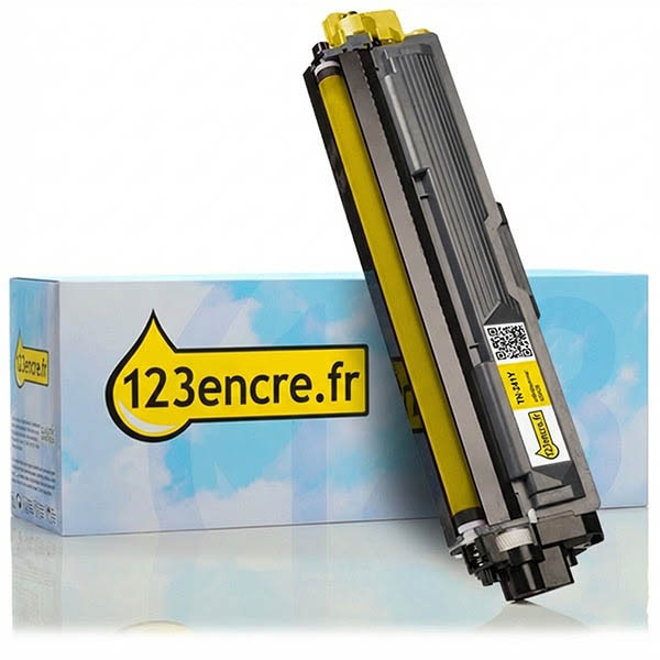 Marque 123encre remplace Brother TN-241Y toner- jaune 029429 - 1